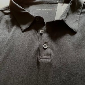 John Varvatos NEW mens XL black polo